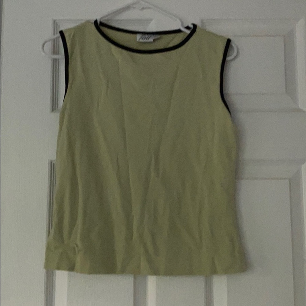 Sleeveless summer top